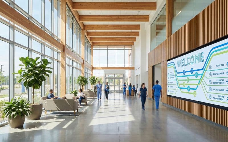 Screenshot der Rehaklinik-Demo-Website