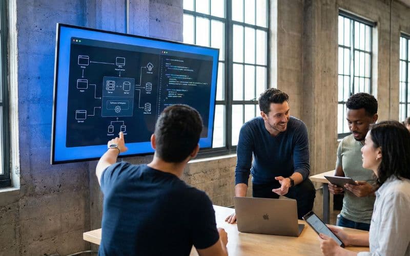 Health-Start-up – dynamischer, moderner Webauftritt