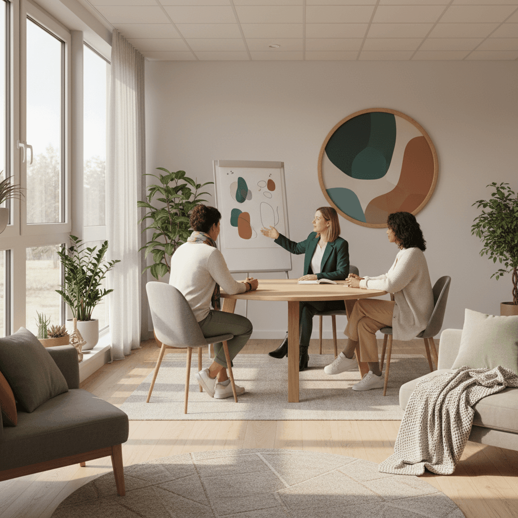 Therapie-Illustration